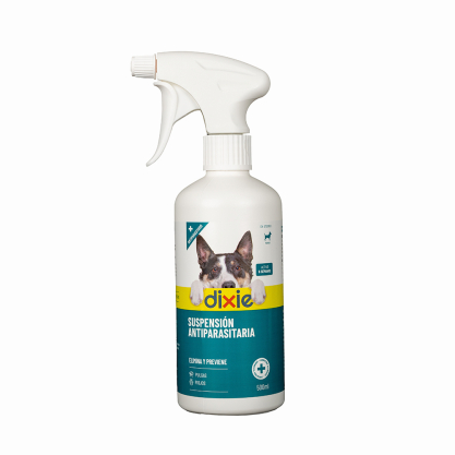 Spray antiparasitario perro Dixie