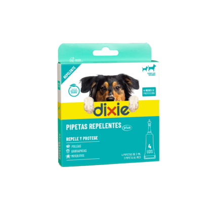 Pipetas repelentes plus perro Dixie