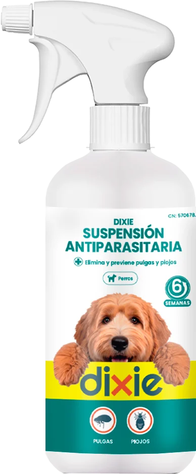 Spray antiparasitario para perros Dixie